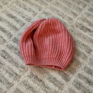 Hanna Andersson Pink Knit Kids Beanie